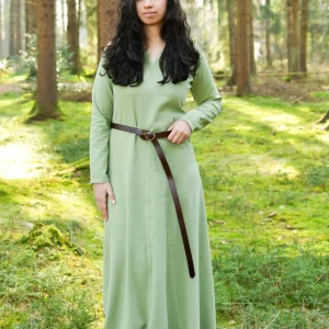 Jurk Tyra, gewassen groen