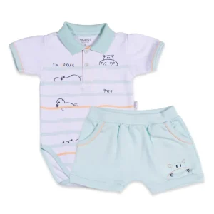 Conjunto body polo hipopótamo