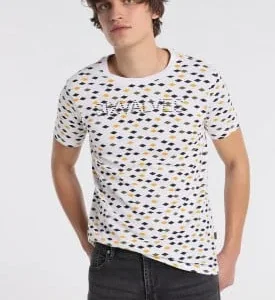 Camiseta Six Valves em Branco com Algodão