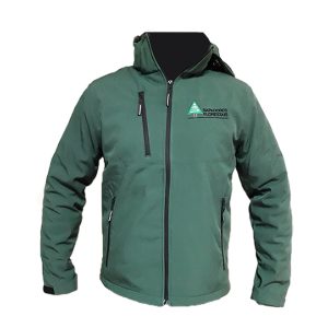 Softshell Bordado com capuz, homem
