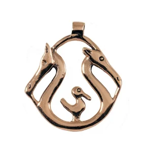 Hanger cultscheepje Denemarken, ca. 100 v.Chr., brons