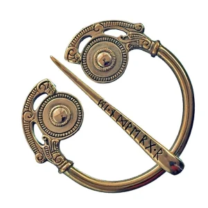 Goldsborough-broche Mín dvergr, brons
