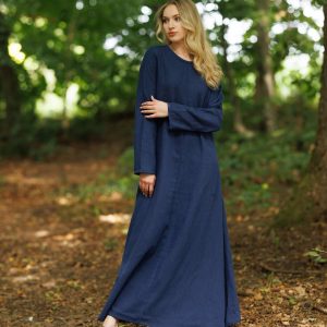 Alina jurk, blauw
