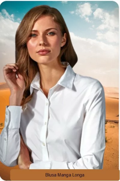 BLUSA SASHA MANGA LONGA