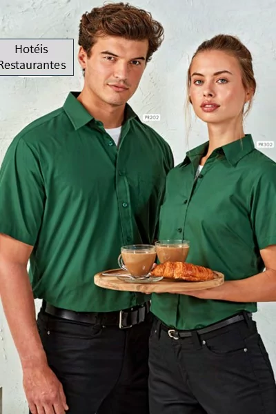 CAMISA P/HOTÉIS – RESTAURANTES – LANCHONETES - Image 2