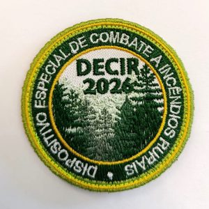Emblema bordado DECIR 2026