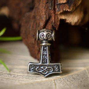 Kleine ödeshög Thorshamer, sterling zilver