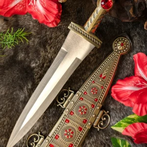 Romeinse pugio Gaius, type 2, semi-scherp