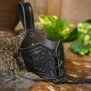 Drinkhoorn houder Castagir zwart