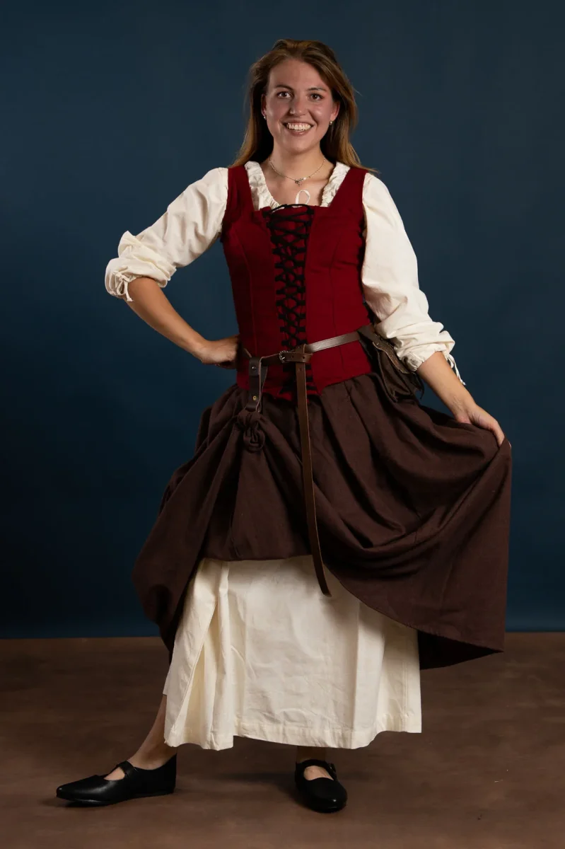 Anna rok, Bruin - Image 5