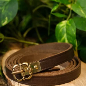 Middeleeuwse riem Neville, 150 cm, bruin