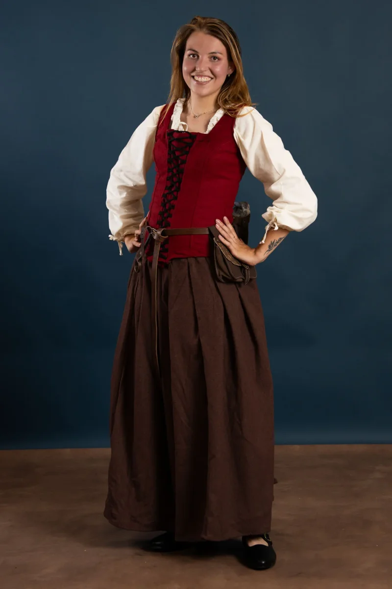 Anna rok, Bruin - Image 2