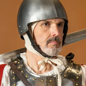Middeleeuwse secret helm Rufus, 1.2 mm