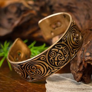 Keltische armband triskelion, brons