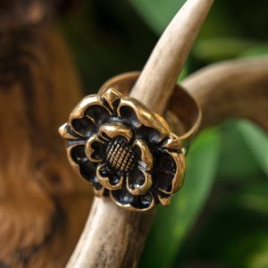 Tudor ring, brons