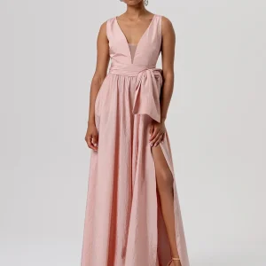 Vestido Longo Decote em V