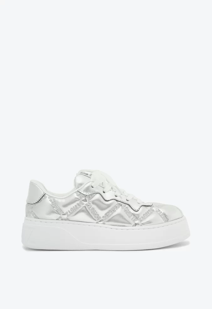 SCHUTZ Tenis METALASSÉ SILVER - Image 2