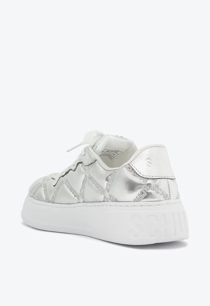 SCHUTZ Tenis METALASSÉ SILVER - Image 7