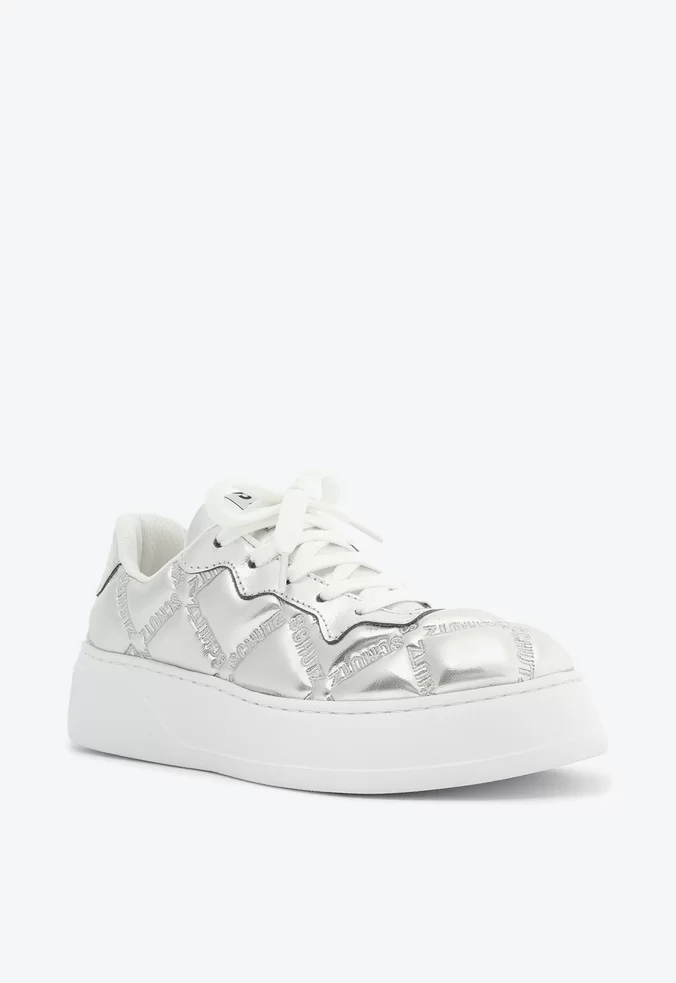 SCHUTZ Tenis METALASSÉ SILVER - Image 6