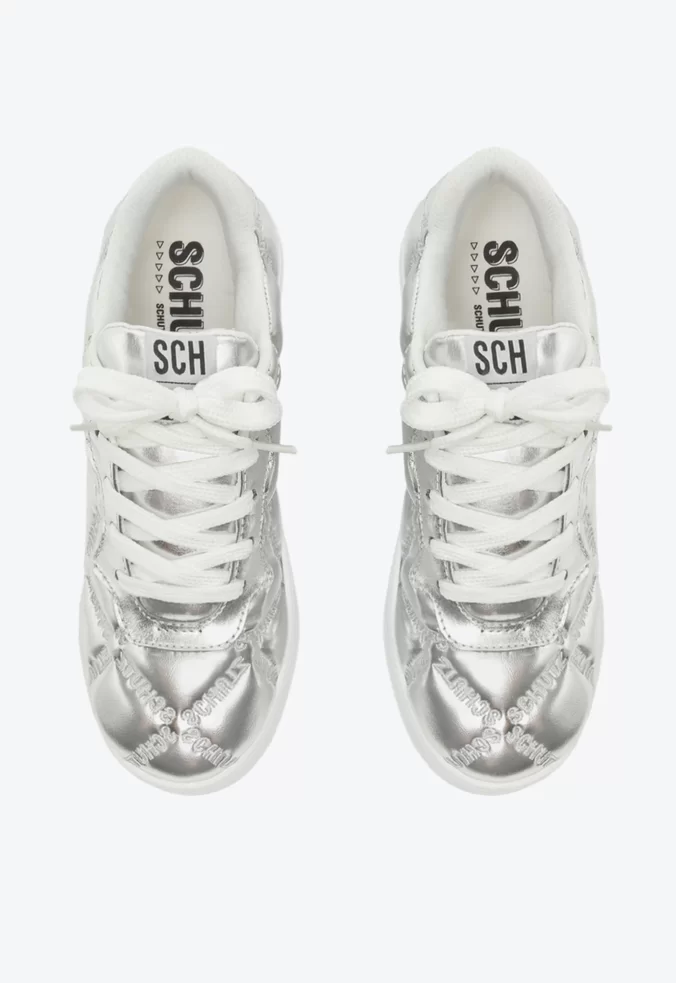 SCHUTZ Tenis METALASSÉ SILVER - Image 4