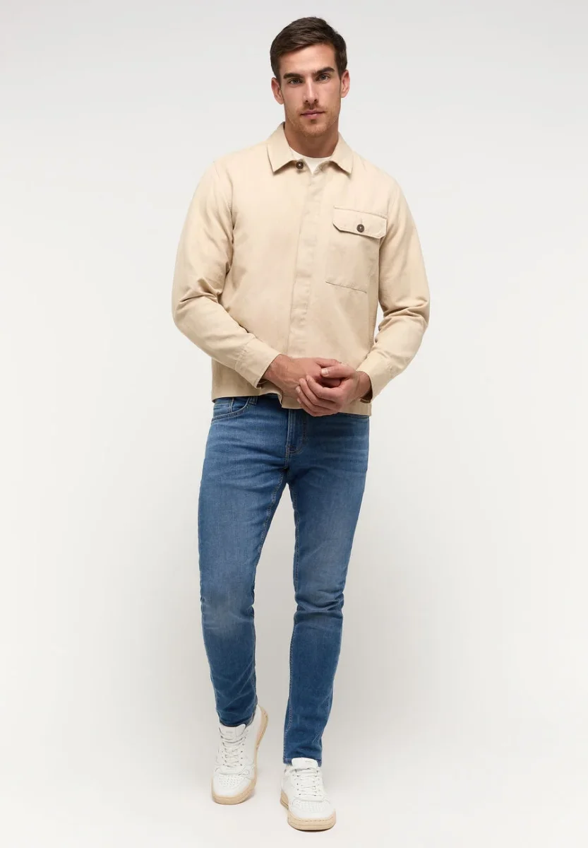 MUSTANG CAMISA COM CARCELA DE BOTÕES OCULTOS
