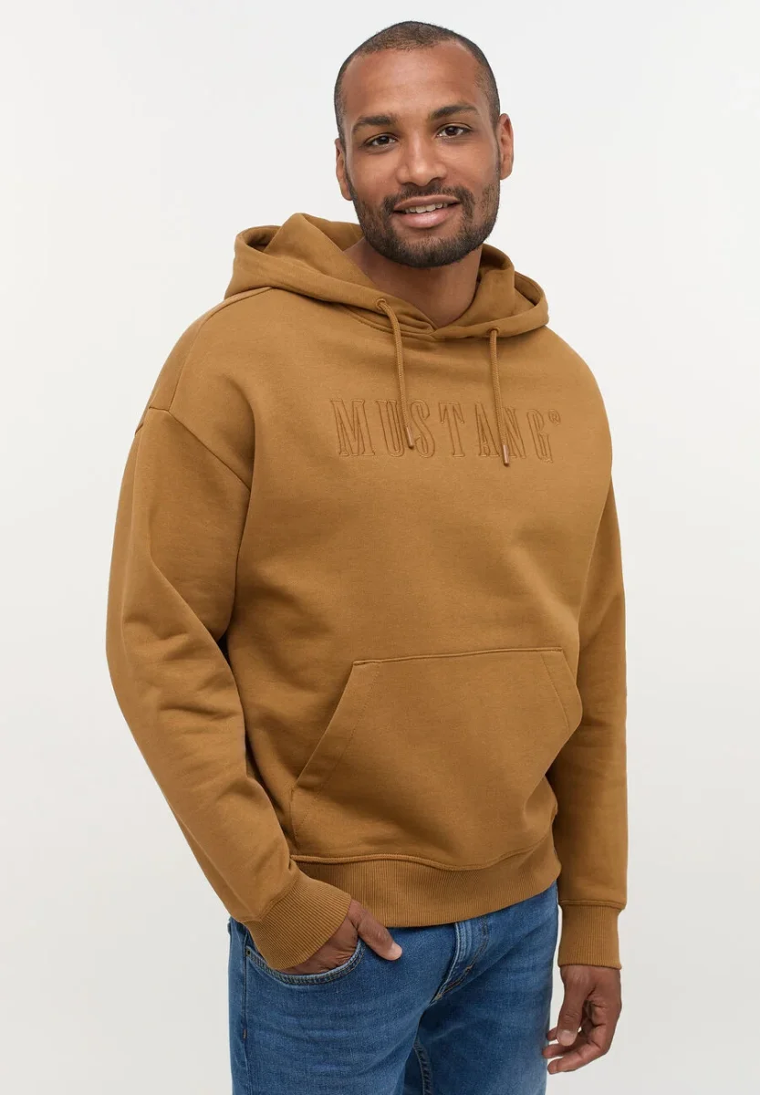 MUSTANG SWEATSHIRT COM CAPUZ E ETIQUETA BORDADA - Image 2