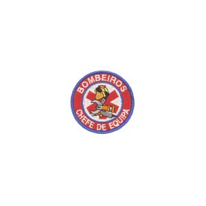 Emblema Bordado “Bombeiros – Desencarceramento – Chefe de Equipa”