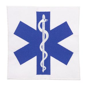 Emblema Bordado “Cruz da Vida 160 mm”