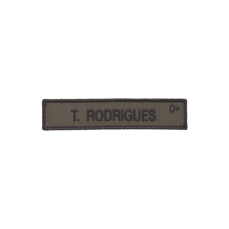 4 Placas Nome Bordado, 120 * 25 mm - Image 2