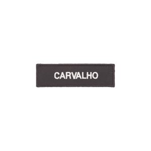 4 Placas Nome Bordada, 100*30 mm