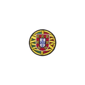 Emblema Bordado “Escudo de Portugal, diam. 60 mm”