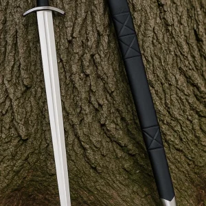 Viking zwaard Olaf met schede, semi-scherp