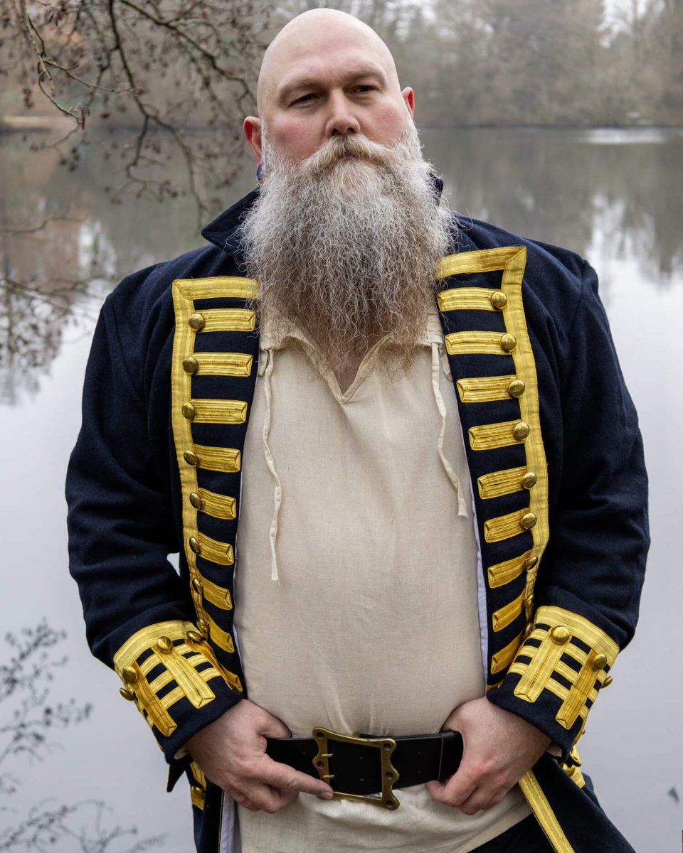 Admiraalsjas Nelson, frock coat, donkerblauw - Image 8