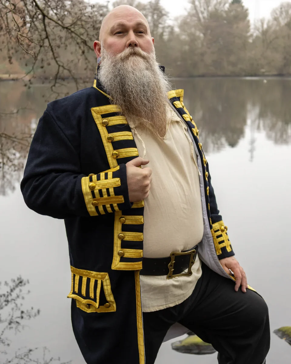 Admiraalsjas Nelson, frock coat, donkerblauw - Image 2
