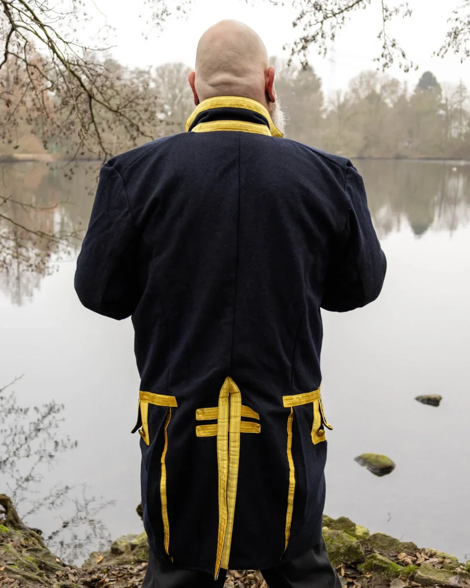 Admiraalsjas Nelson, frock coat, donkerblauw - Image 3