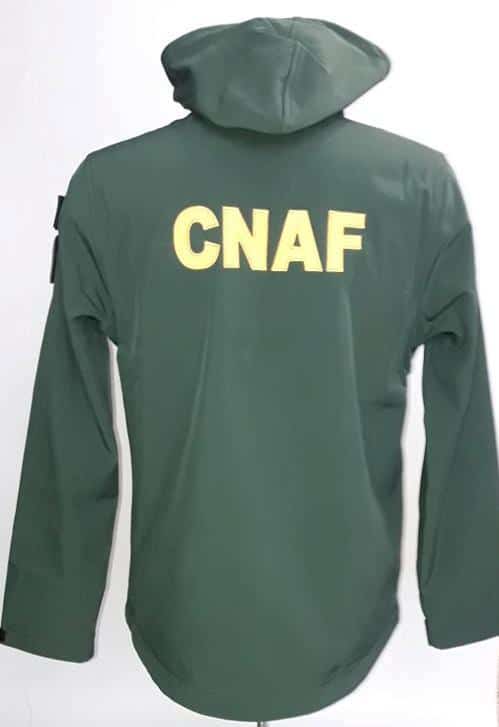 Softshell CNAF Bordado com capuz - Image 2