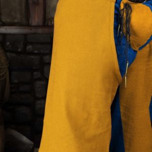 Landsknecht gesloten broekspijp Peter, geel