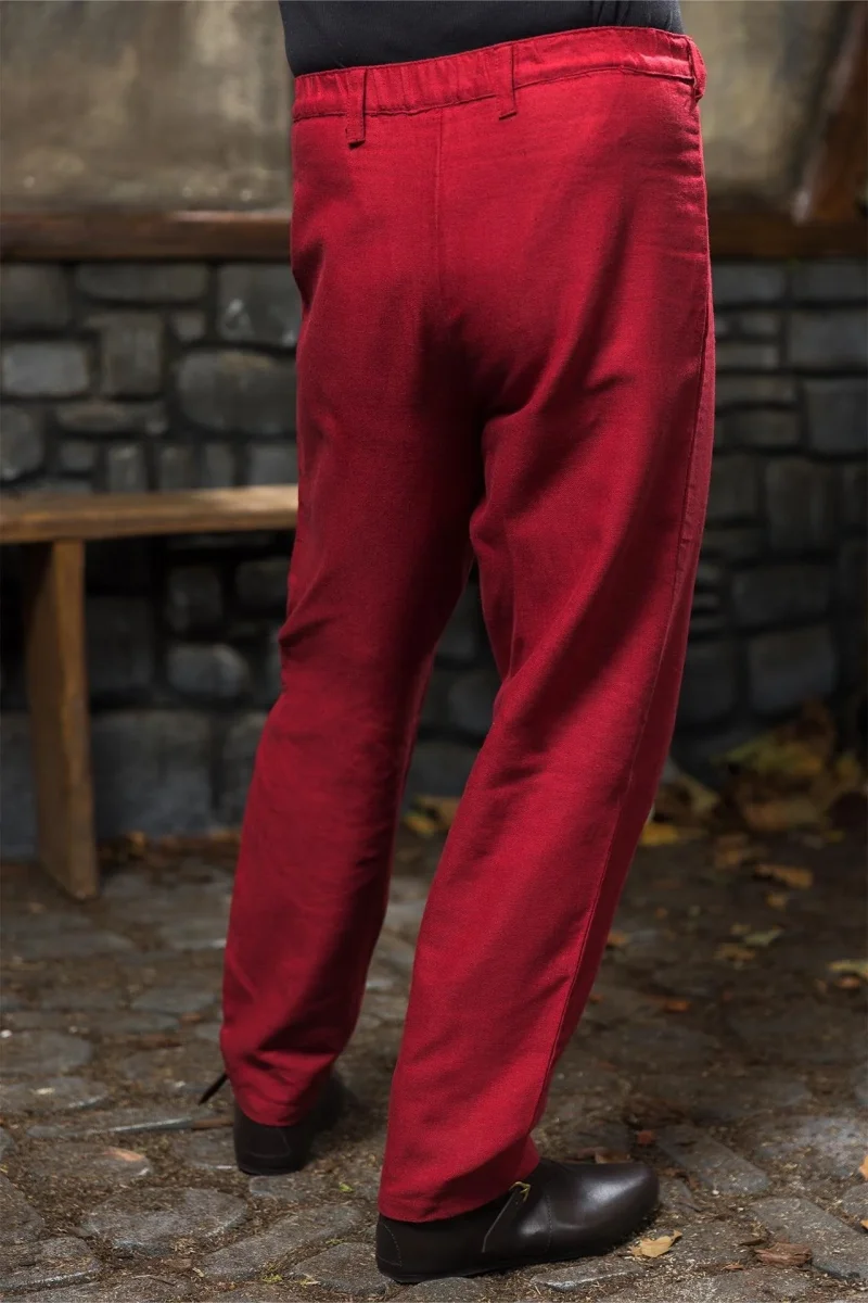 Landsknecht broek Daniel, rood - Image 3