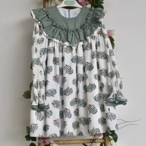 Vestido Infantil Abóboras MARTA Y PAULA