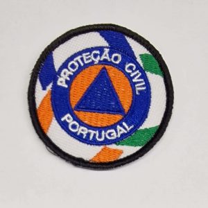Emblema Bordado “Proteção Civil – Portugal” 60 mm