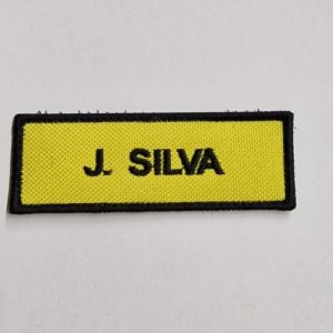 Placa Nome Bordada Sapadores florestais, 85*30 mm