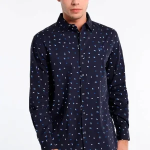 LOIS MANGA LONGA mini CAMISA ESTAMPADA