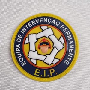 Emblema vulcanizado “Bombeiros – Equipa de Intervenção Permanente”