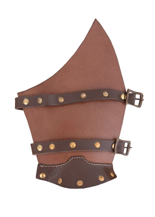 Cnut leren bracers, onderarmbeschermers - Image 3