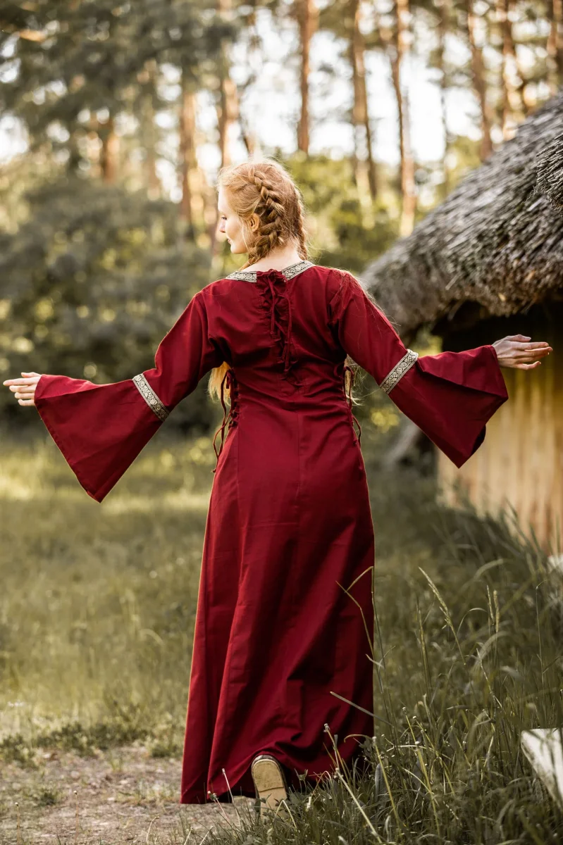 Jurk Cleena rood - Image 3