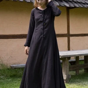 Cotehardie Isobel, zwart