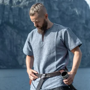 Korte Vikingtuniek Edmund, blauw