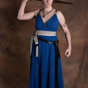 Godinnen Jurk Athena, blauw