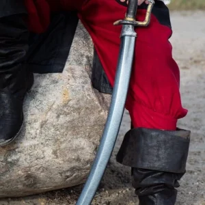 Gekromde LARP sabel, 85 cm