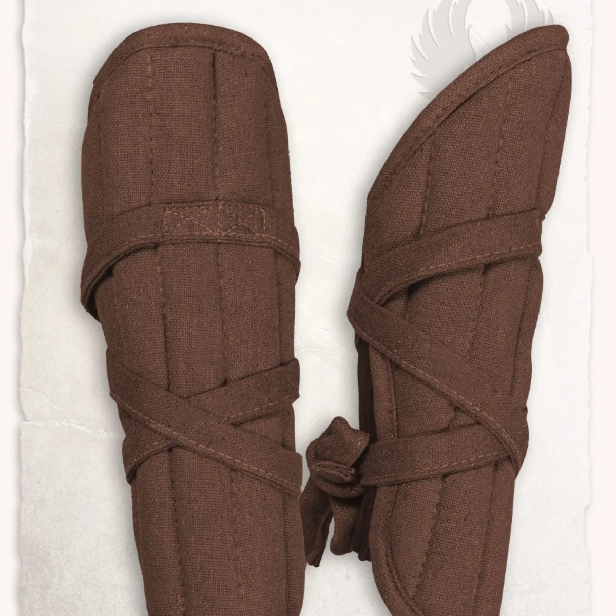 Gambeson armbeschermers Farald bruin - Image 2